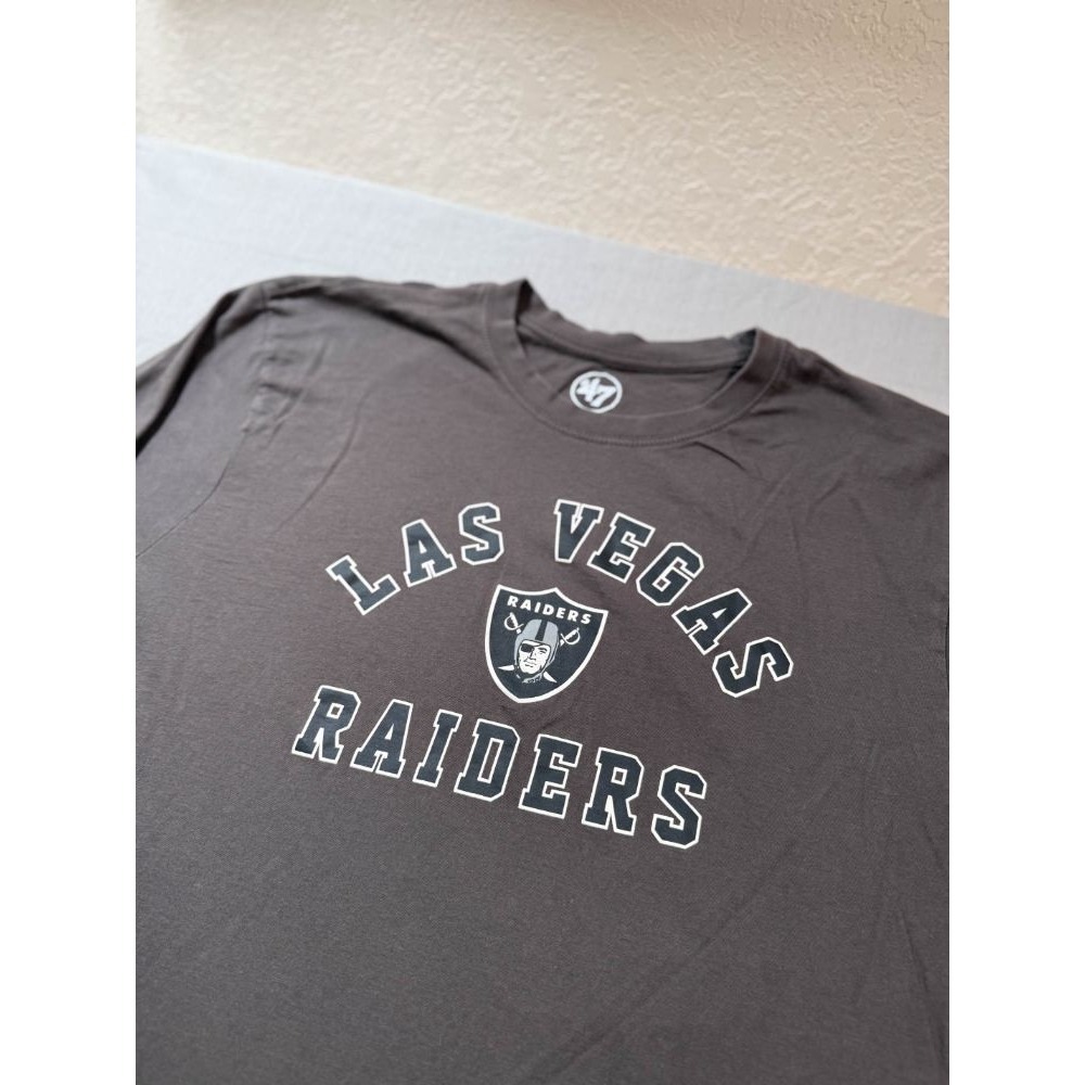 '47 Las Vegas Raiders Long Sleeve XXL 2XL Shirt Brown NFL Football Tee